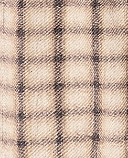 Jean droit avec grand revers motif carreaux - PIMKIE - 8