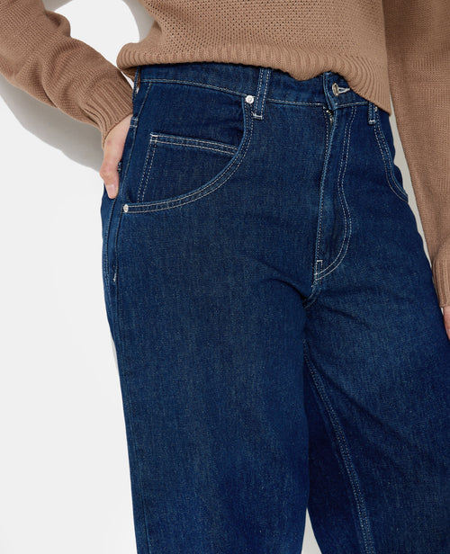 Jean baggy taille medium avec revers - PIMKIE - 3