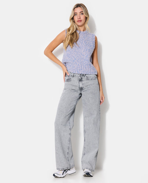 J71-2 / Jean wide loose taille medium - PIMKIE - 1