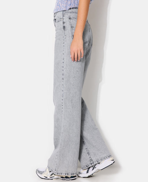 J71-2 / Jean wide loose taille medium - PIMKIE - 2