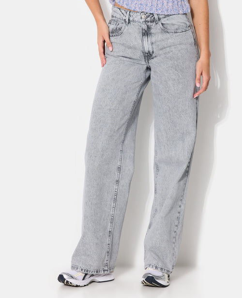 Jean wide loose taille medium - PIMKIE - 5