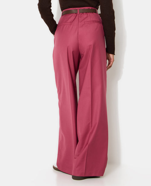 Pantalon large taille haute avec ceinture - PIMKIE - 6