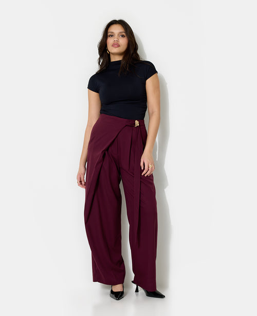 Pantalon portefeuille skant avec boucle bijou - PIMKIE - 1