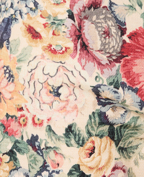 Pantalon wide en tissu texturé motif fleurs - PIMKIE - 9
