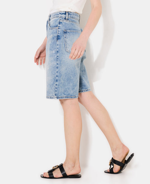 Bermuda en jean avec strass - PIMKIE - 2