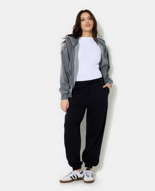 Pantalon de jogging en molleton bas élastiqués - PIMKIE - 1