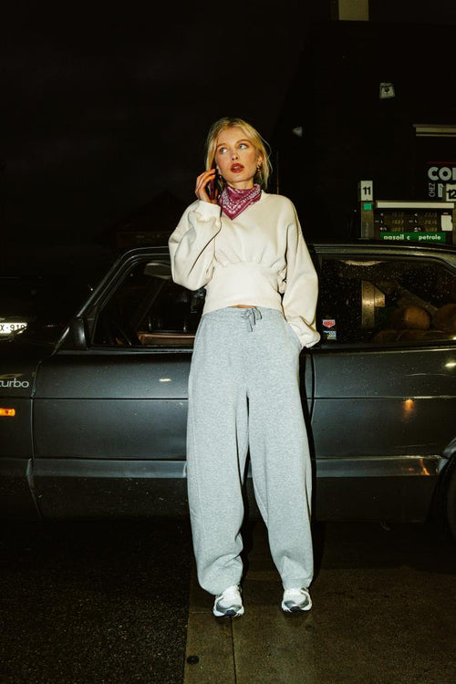 Pantalon de jogging barrel en molleton - PIMKIE - 1