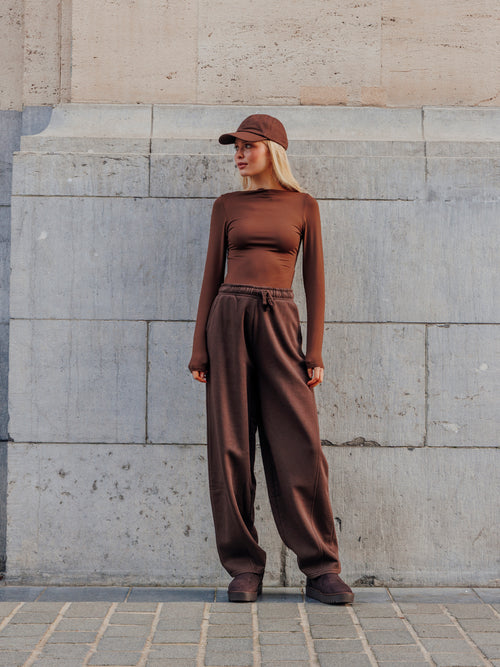 Pantalon de jogging barrel en molleton - PIMKIE - 1