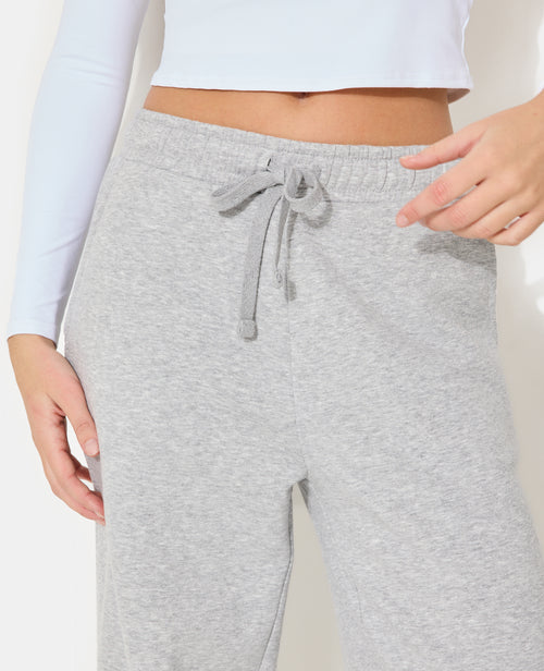 Pantalon de jogging bas droits en molleton - PIMKIE - 3