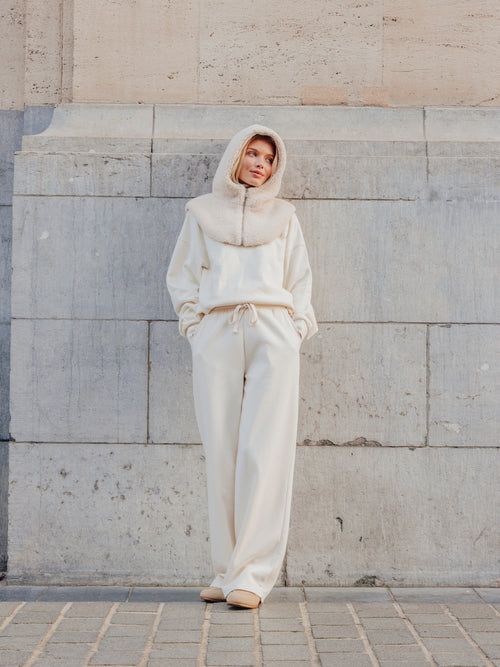 Pantalon de jogging en molleton bas droits - PIMKIE - 1