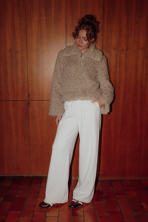 Pantalon de jogging en molleton bas droits - PIMKIE - 1