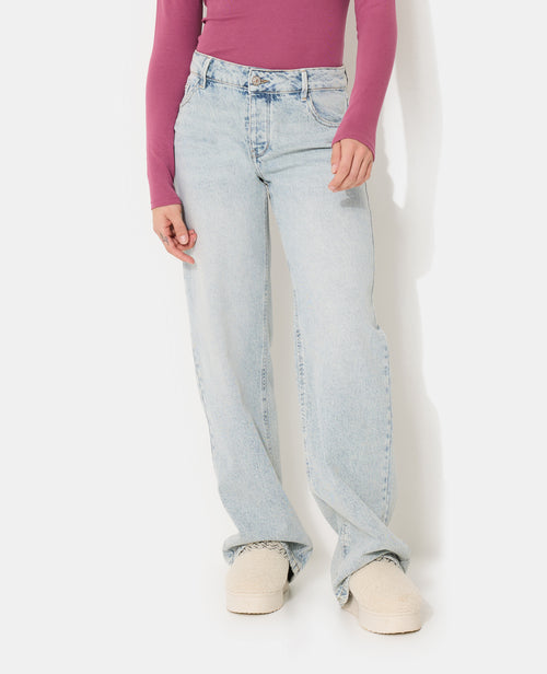 J71-3 / Jean wide taille basse - PIMKIE - 5