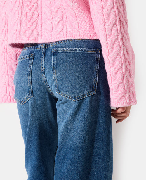 J71-3 / Jean wide taille basse - PIMKIE - 3