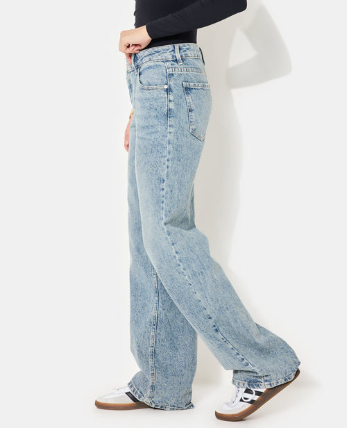 J71-3 / Jean wide taille basse - PIMKIE - 2