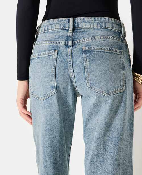 J71-3 / Jean wide taille basse - PIMKIE - 3