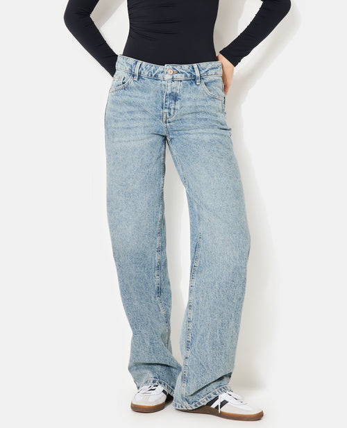 J71-3 / Jean wide taille basse - PIMKIE - 5
