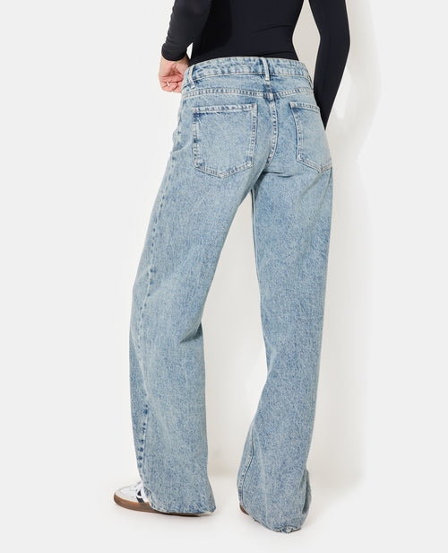 J71-3 / Jean wide taille basse - PIMKIE - 6