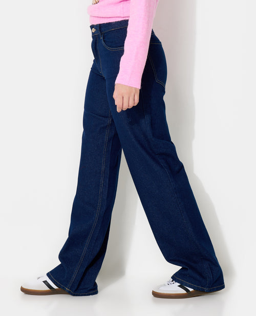 J71-2 / Jean wide loose taille medium - PIMKIE - 2