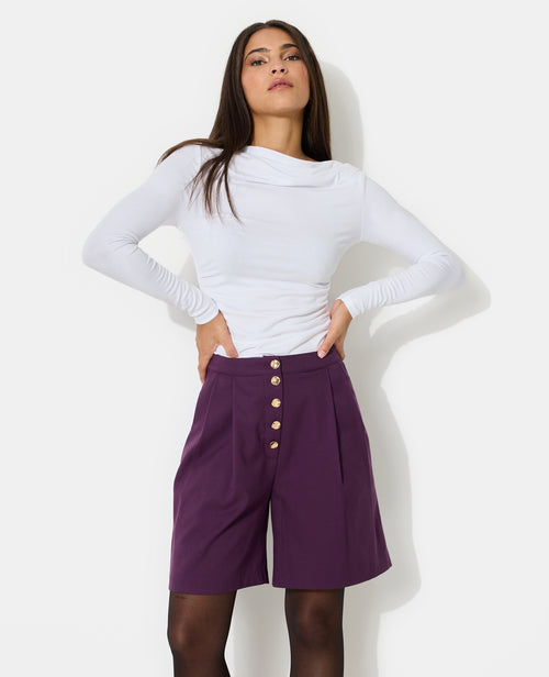 Short long avec boutons fantaisie - PIMKIE - 3