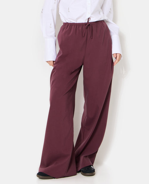 Pantalon droit et large avec lien coulissé - PIMKIE - 6
