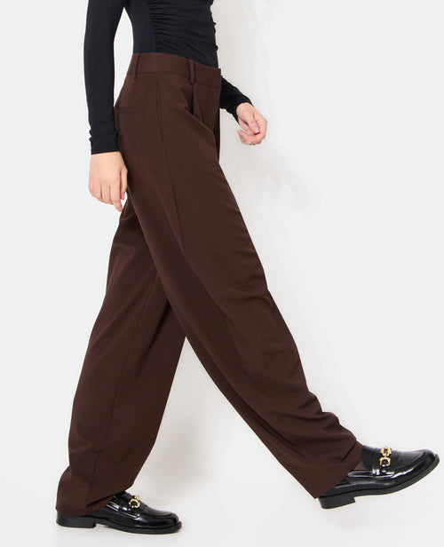 Pantalon barrel city avec pinces - PIMKIE - 2