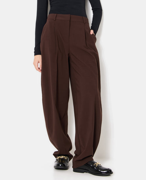 Pantalon barrel city avec pinces - PIMKIE - 5