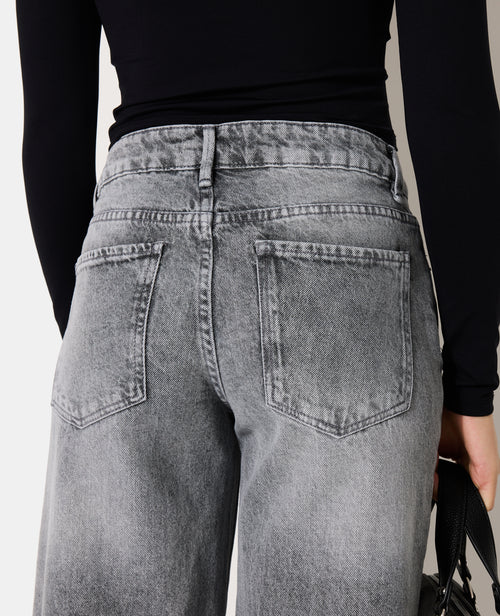 J71-3 / Jean wide taille basse - PIMKIE - 3