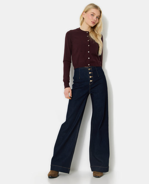 Jean wide avec boutons fantaisie - PIMKIE - 7