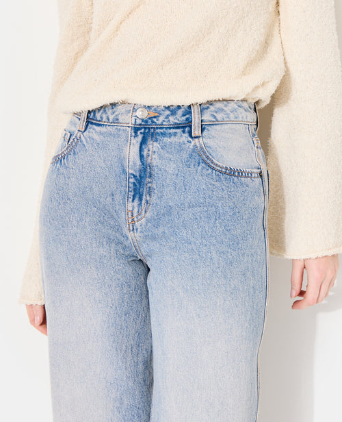 Jean extra wide taille haute - PIMKIE - 3