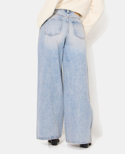 Jean extra wide taille haute - PIMKIE - 6