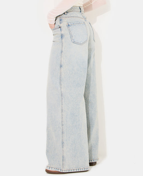 Jean extra wide taille haute - PIMKIE - 2