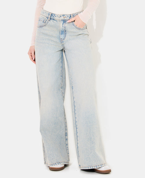 Jean extra wide taille haute - PIMKIE - 5