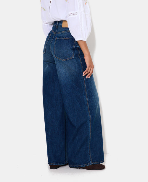 Jean extra wide taille haute - PIMKIE - 2