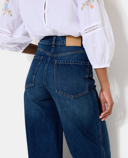 Jean extra wide taille haute - PIMKIE - 3