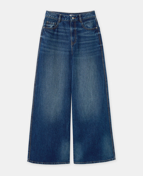 Jean extra wide taille haute - PIMKIE - 4