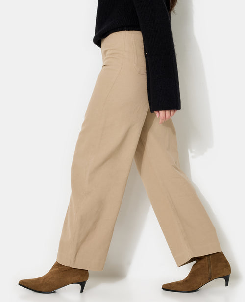 Pantalon barrel en toile taille haute - PIMKIE - 2