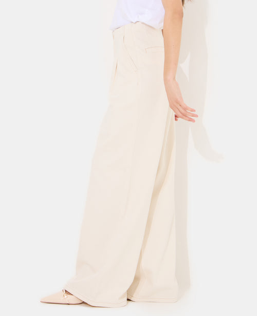 Jean extra wide taille haute avec pinces - PIMKIE - 2