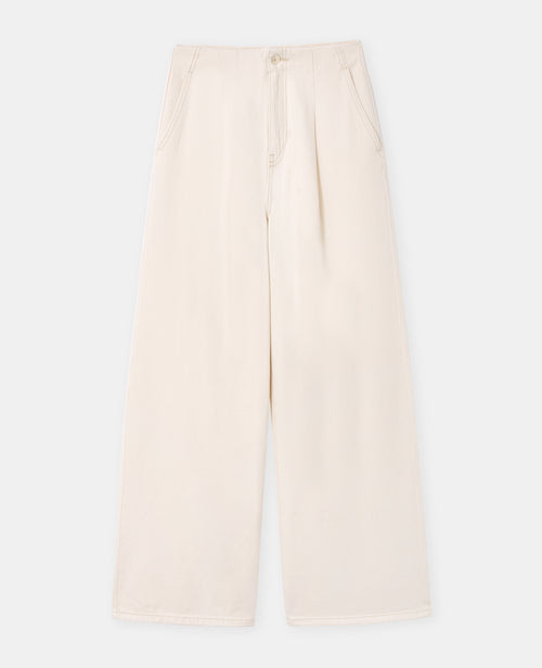Jean extra wide taille haute avec pinces - PIMKIE - 4