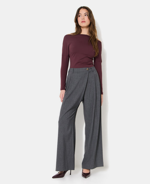 Pantalon skant effet portefeuille - PIMKIE - 1