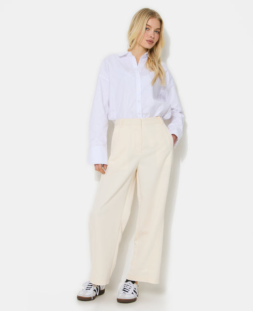 Pantalon barrel en tissu texturé - PIMKIE - 1
