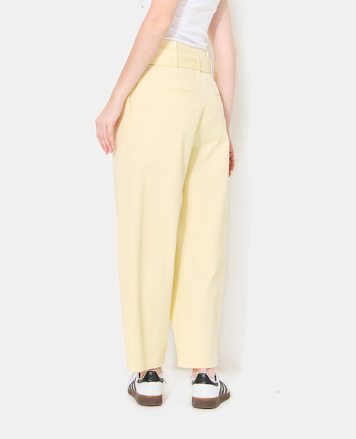 Pantalon barrel taille haute avec ceinture - PIMKIE - 6