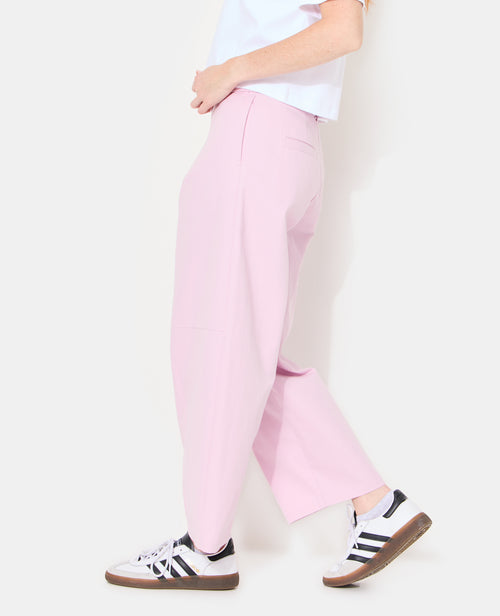 Pantalon barrel taille haute avec ceinture - PIMKIE - 2