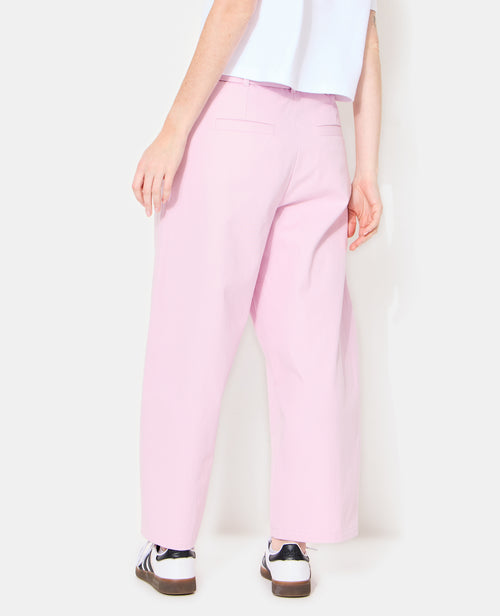 Pantalon barrel taille haute avec ceinture - PIMKIE - 6