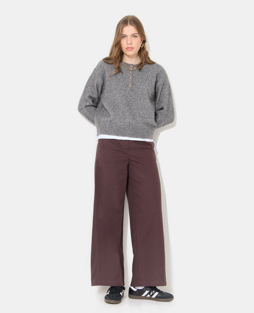 Pantalon barrel en toile - PIMKIE - 1