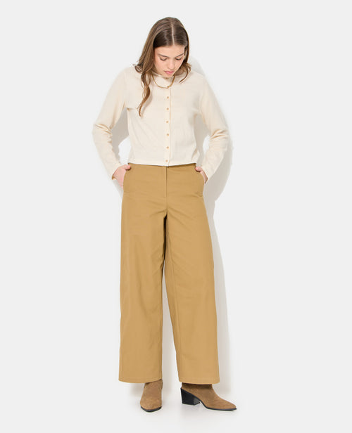 Pantalon barrel en toile - PIMKIE - 1