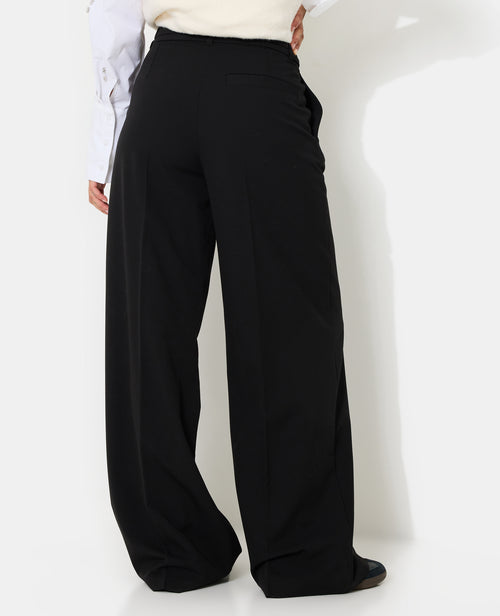 Pantalon droit avec ceinture et boucle fantaisie - PIMKIE - 6