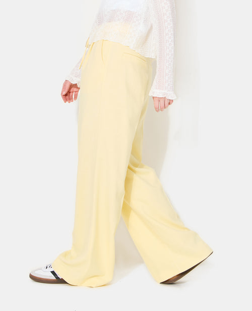 Pantalon droit en tissu effet lin - PIMKIE - 2