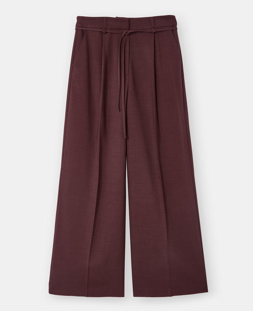 Pantalon droit en tissu effet lin - PIMKIE - 4