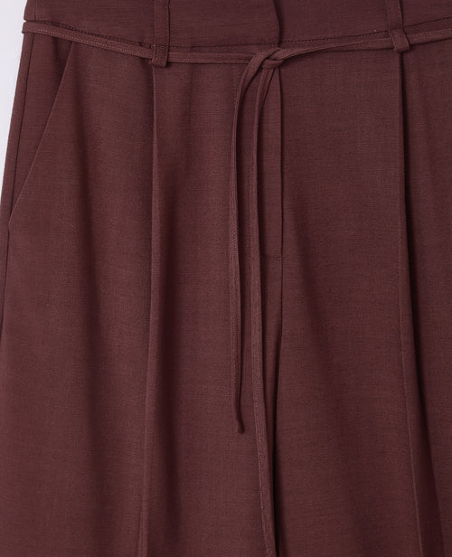 Pantalon droit en tissu effet lin - PIMKIE - 7
