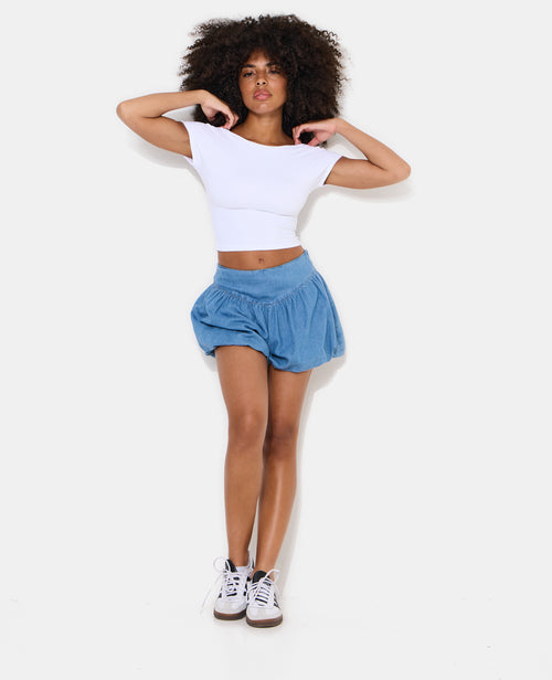 Short boule effet jean - PIMKIE - 3